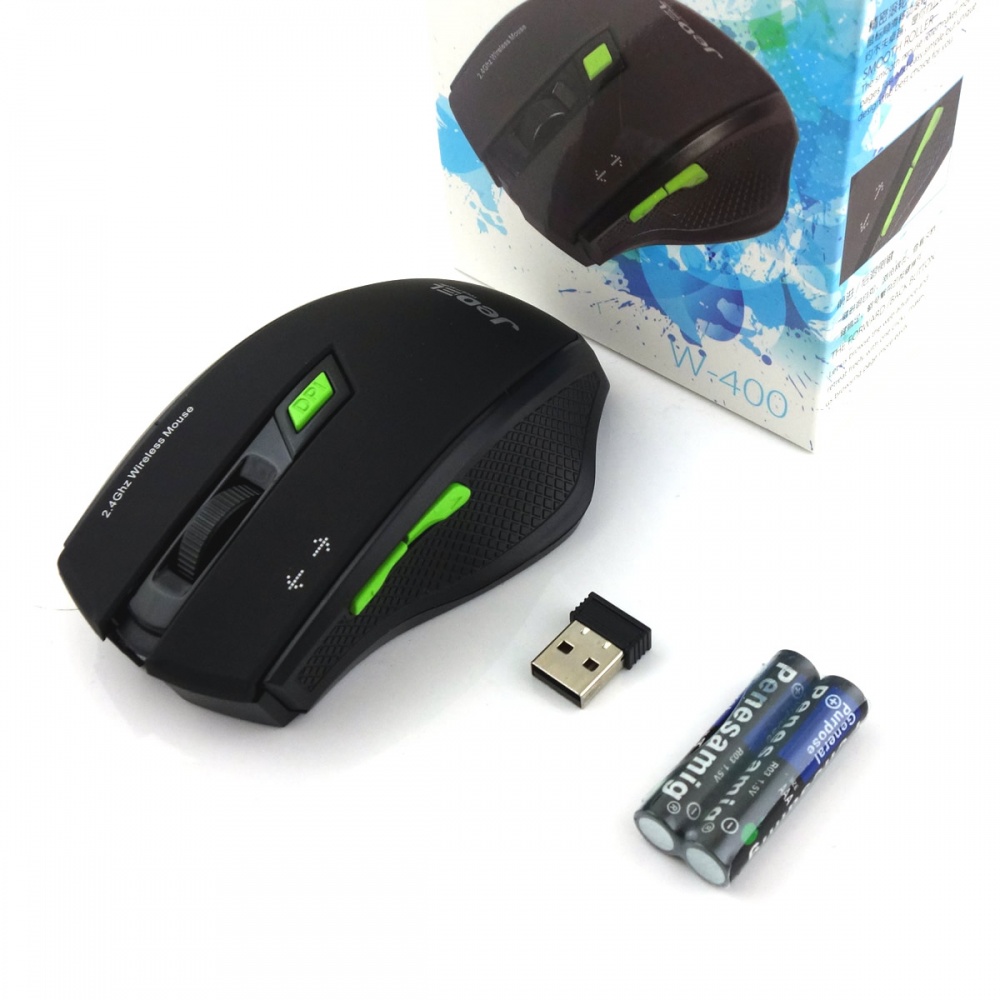 Jedel W400 Wireless Optical Scroll DPI Gaming Mouse DigiDirect